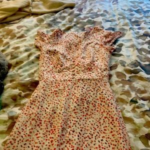 BB Dakota falling petals midi dress